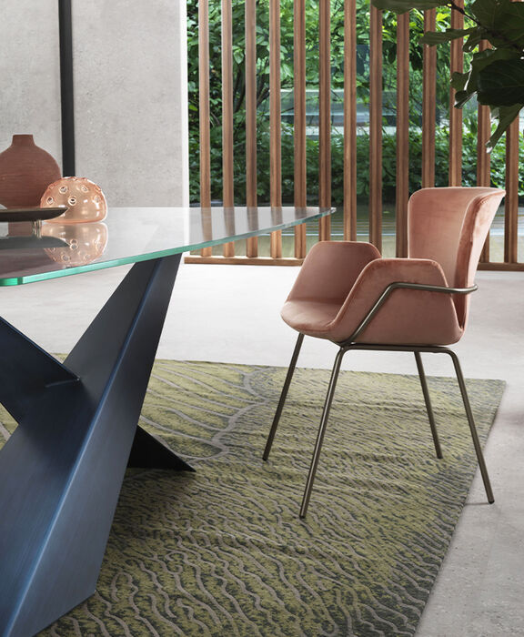 Sedie imbottite moderne