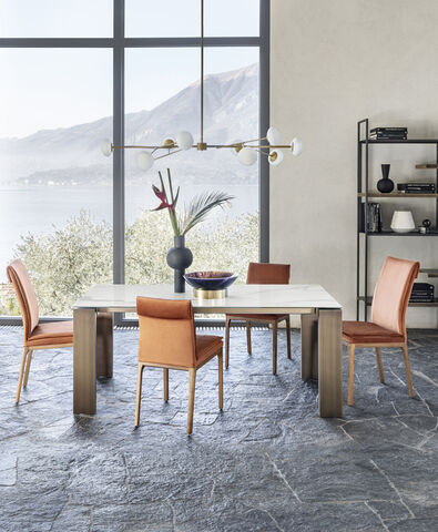 Tavolo allungabile in ceramica, moderno ed elegante  - Atlantis, Riflessi