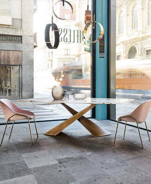 Tavolo in marmo - Living, Riflessi