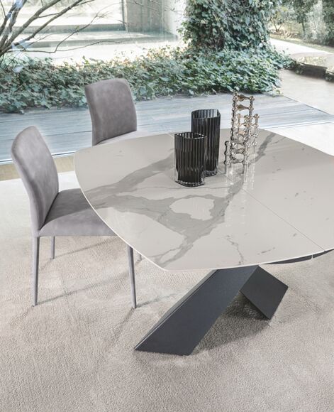 Tavoli di design in ceramica - Living, Riflessi